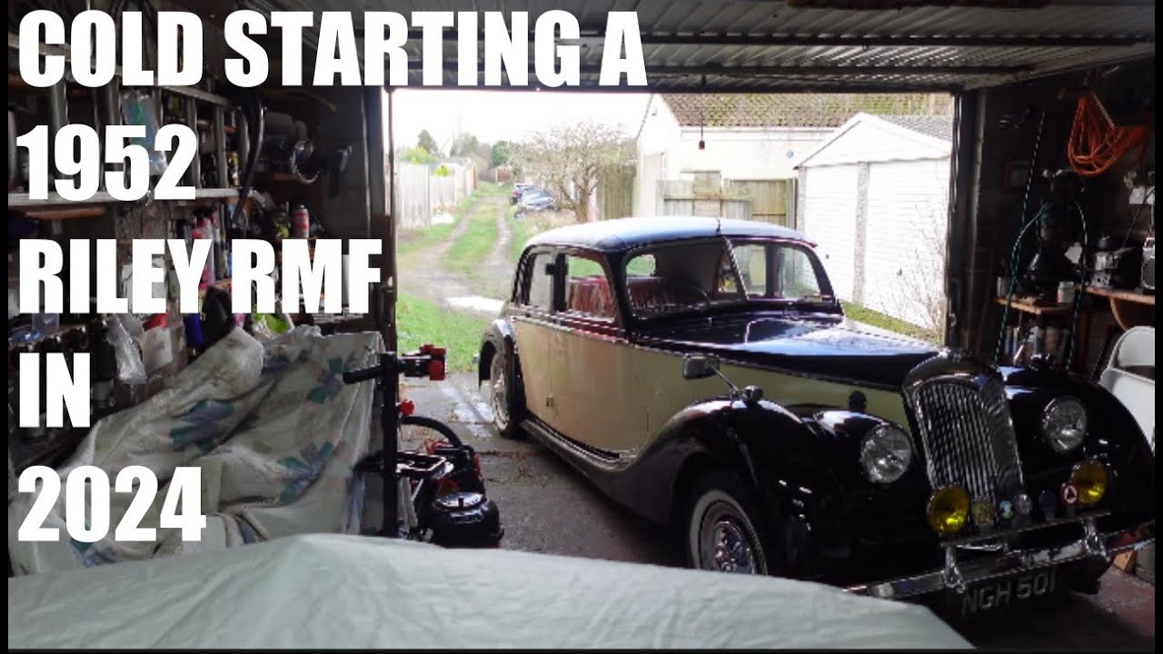 COLD STARTING A 1952 RILEY RMF