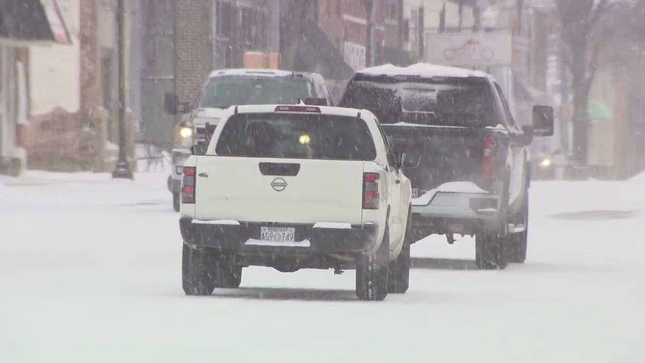 Snow in Skiatook on Saturday