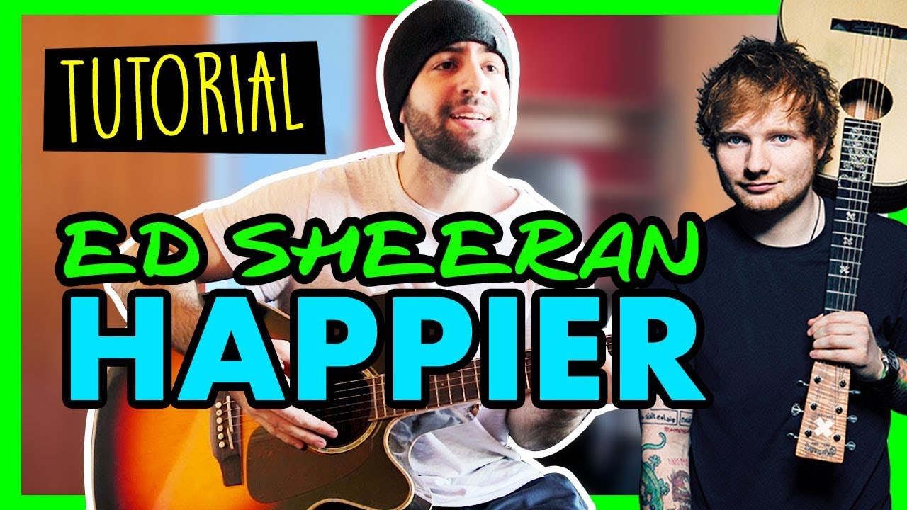 [Tutorial] HAPPIER - ED SHEERAN - Canzoni Facili da spiaggia - Accordi