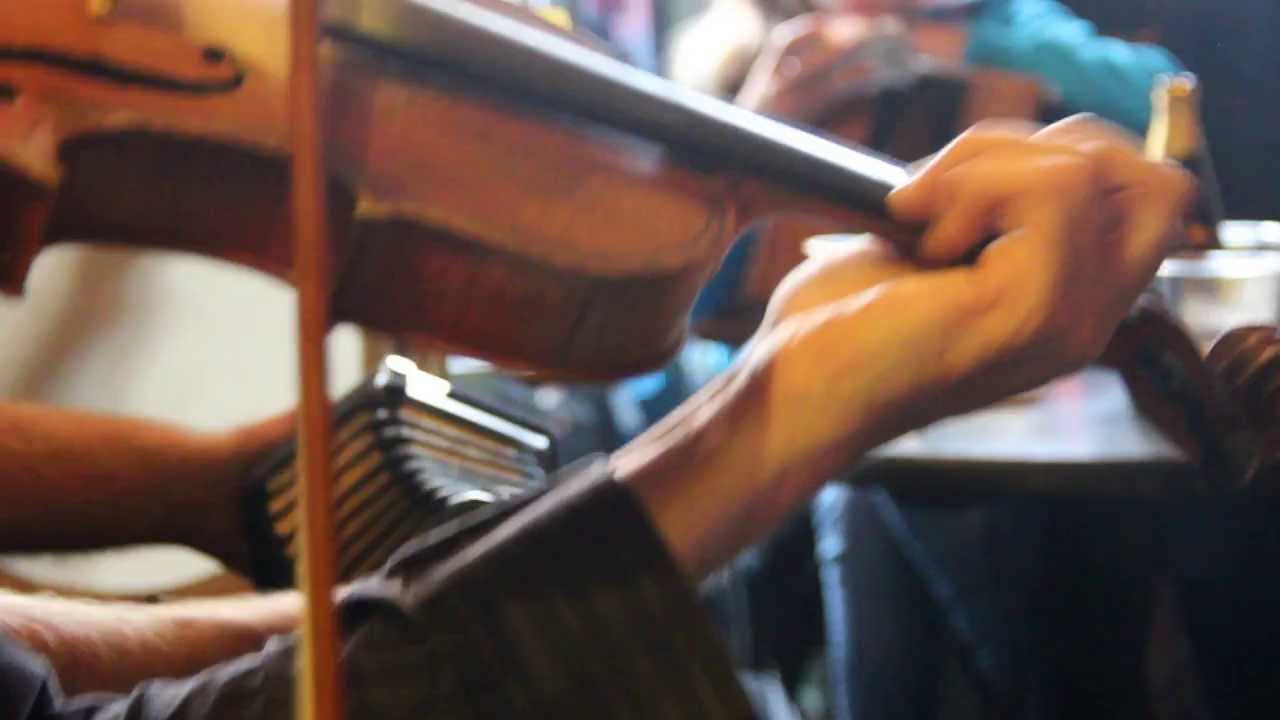 Ray Coen on fiddle at the Sligo Fleadh 2014