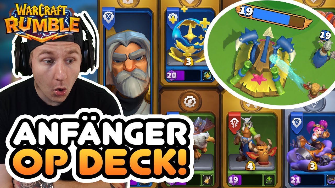 😳🏆BESTES DECK FÜR PVP?! DIESE HEAL TAKTIK IST OP!  🏹 Warcraft Rumble Deutsch