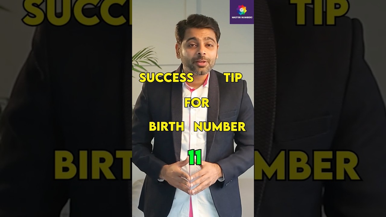 Success Tip for Birth Number 11 #numerology #masternumbers #numerology2023