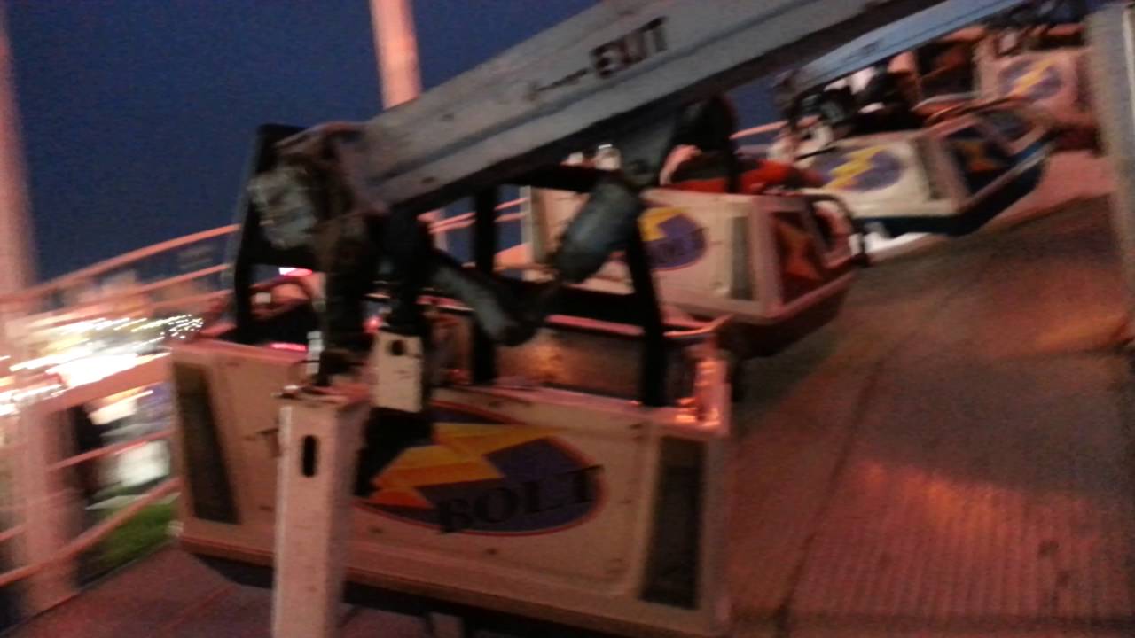 Buc Days 2015 Thunderbolt ride @ Crabtree Amusement