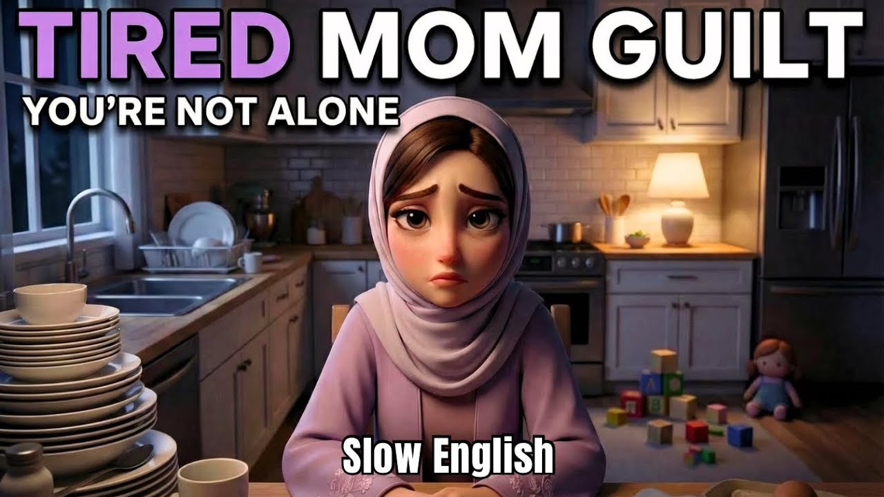 Am I Failing This Ramadan? The Truth About Mom Guilt | Slow English Story