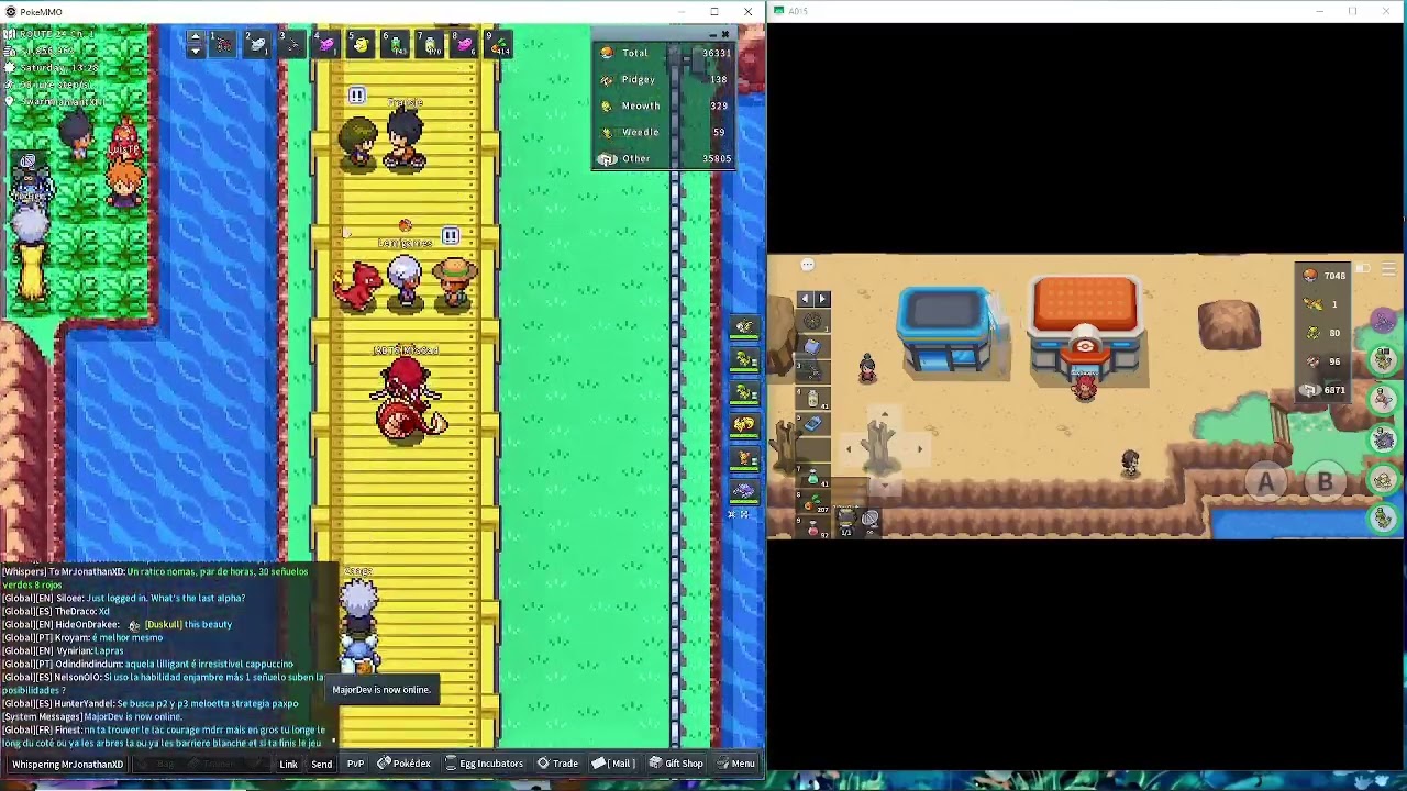 2 Moltres in a ROW | PokeMMO | AkaFrOzeN