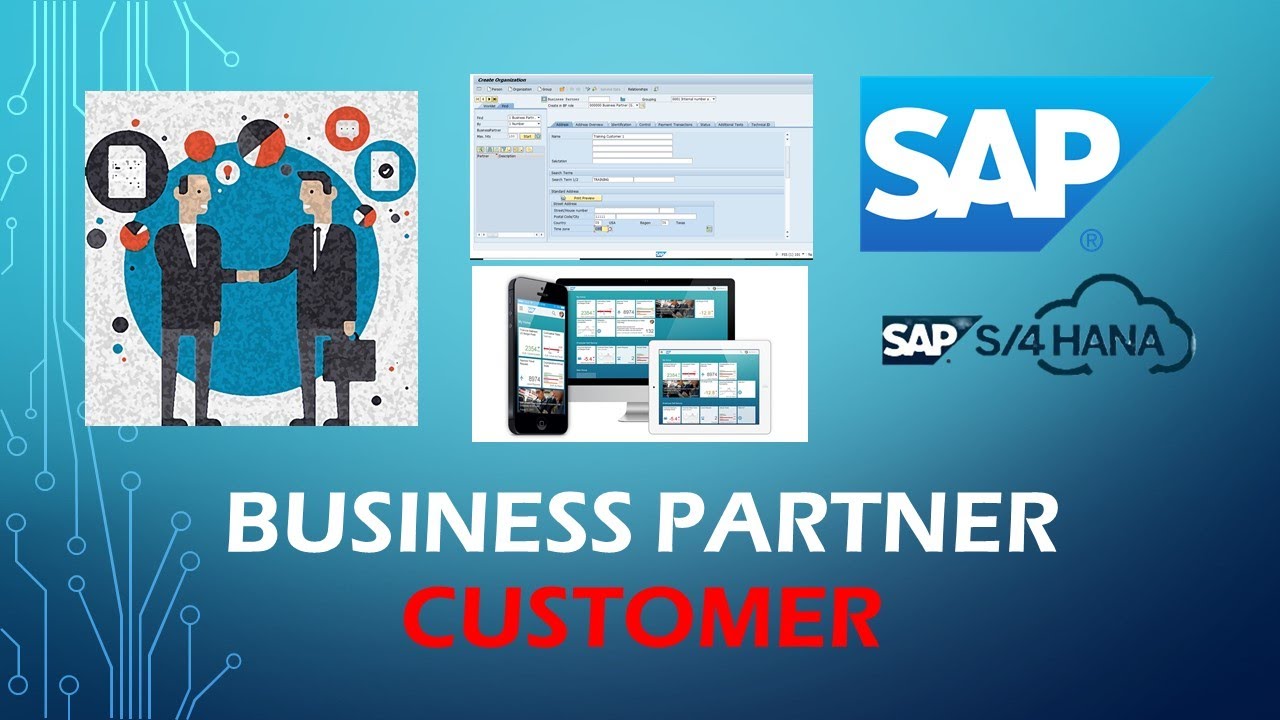 Как создать бизнес-партнера (БП)/клиента в SAP S/4 HANA