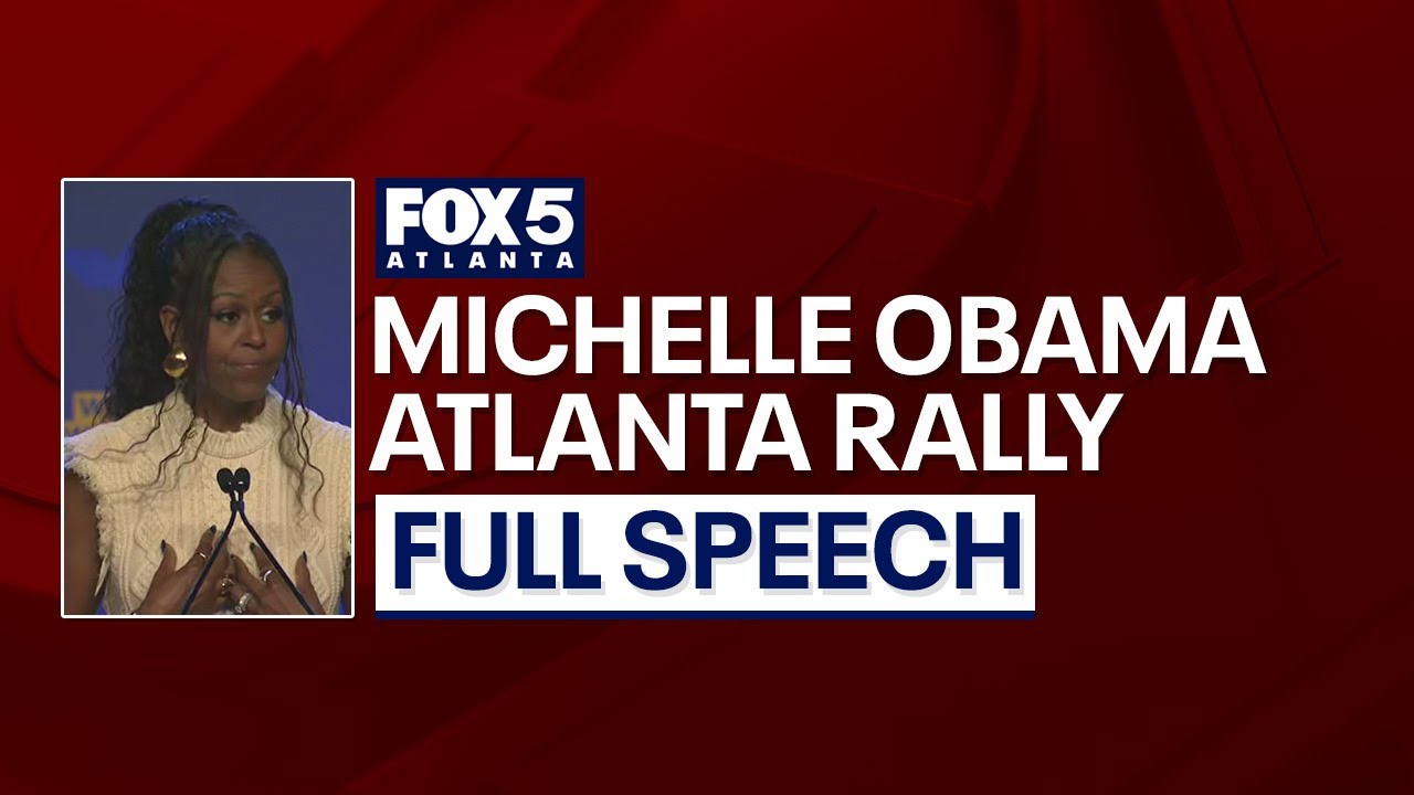 Michelle Obama Atlanta voting rally full speech | FOX 5 News