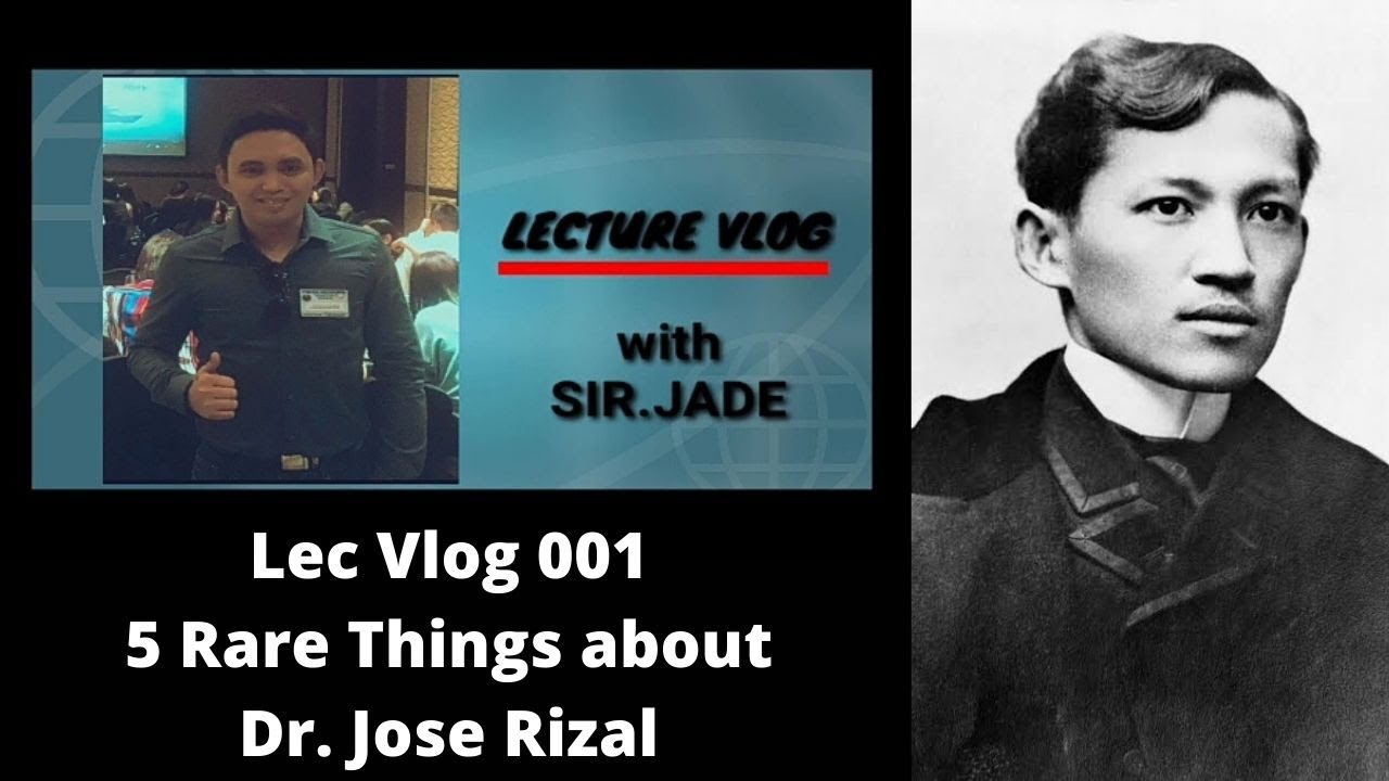 5 Rare Things about Dr. Jose Rizal