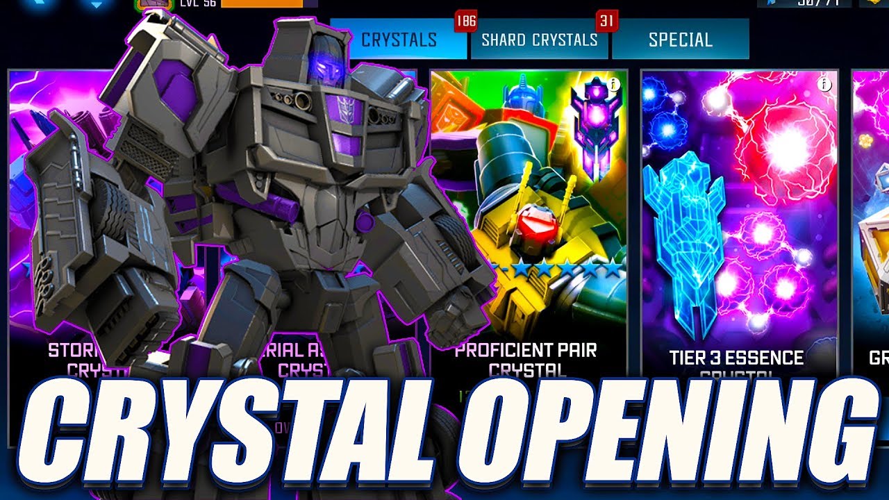 WE NEED 3 STAR BOTS! CRYSTAL OPENING - Transformers: Forged To Fight