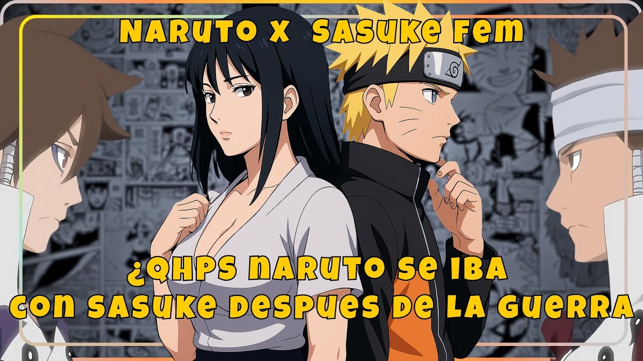 QHPS naruto se iba con sasuke fem despues de la guerra?