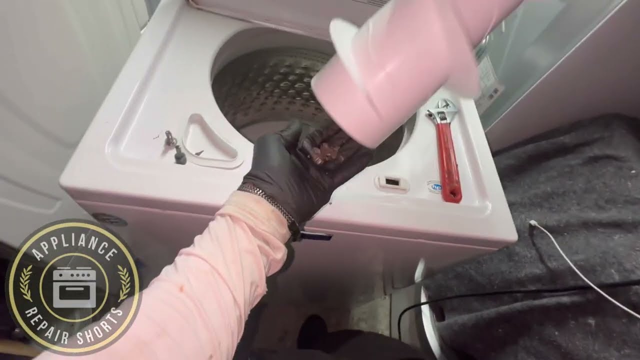 Снятие агитатора Whirlpool/Maytag | Как снять агитатор | Центр ванны