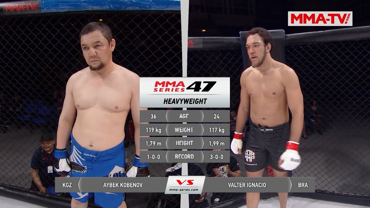 Вальтер Уокер (Бразилия) vs Айбек Кобенов (Кыргызстан) / ММА Серия–47