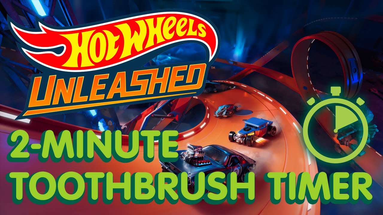 Hot Wheels Unleashed - 2-Minute Toothbrush Timer #hotwheels #toothbrushtimer