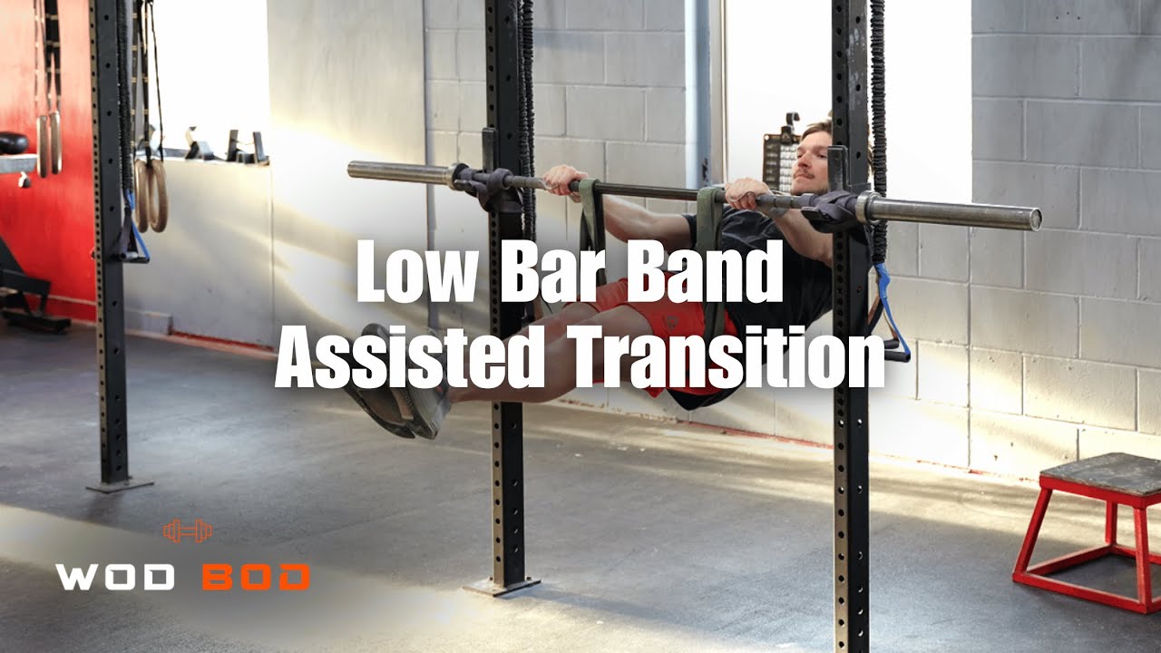 Bar Muscle Up Progression | Low Bar Band Assisted Transition Drill - Full Breakdown