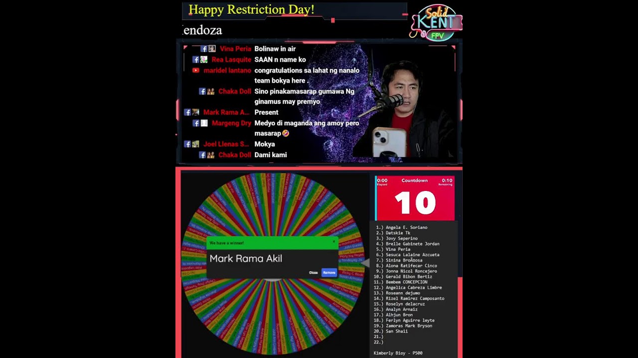 Happy Restriction Day :)