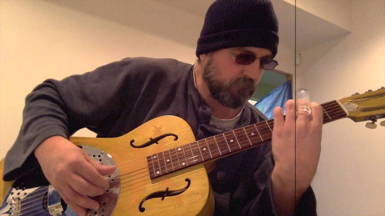 David Christensen,. Dobro Dog lays down a new composition
