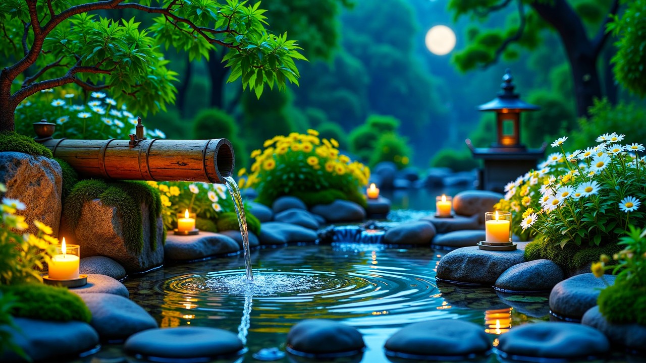 Расслабляющая Музыка + Звуки Воды 🌿 Успокаивающая Музыка Для Снятия Стресса И Обретения Душевного П