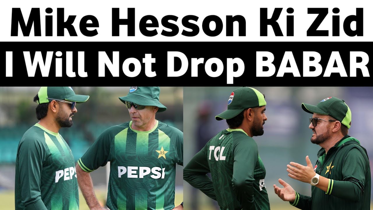 No Agreement to Drop Babar? 😳 | Mike Hesson Stands Firm Before Namibia Clash! 🏏🔥