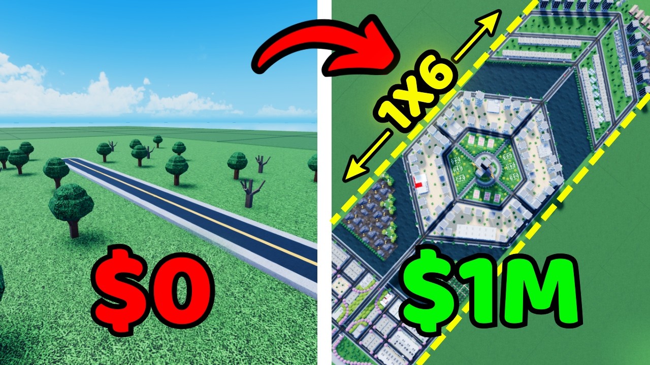 ¿Qué tan rápido puedo conseguir $1,000,000? 💸Mini Cities 2 | Roblox
