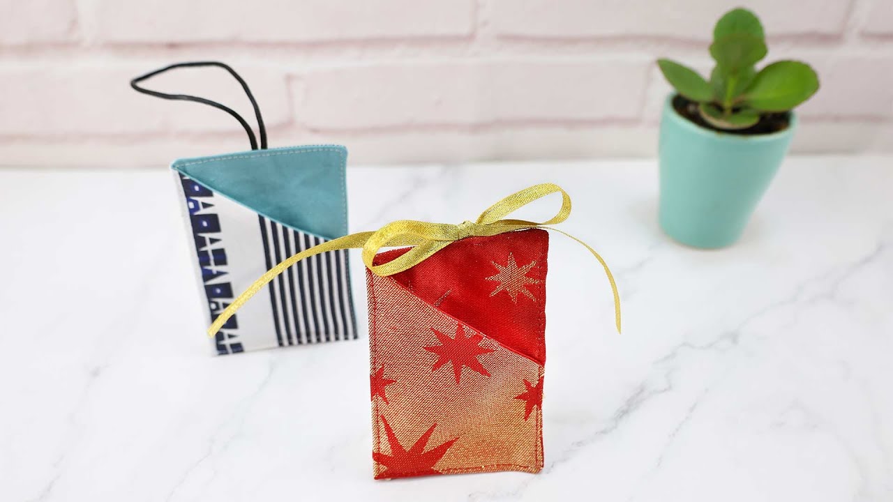 DIY Christmas Gift Card Holder Tutorial + Free Pattern