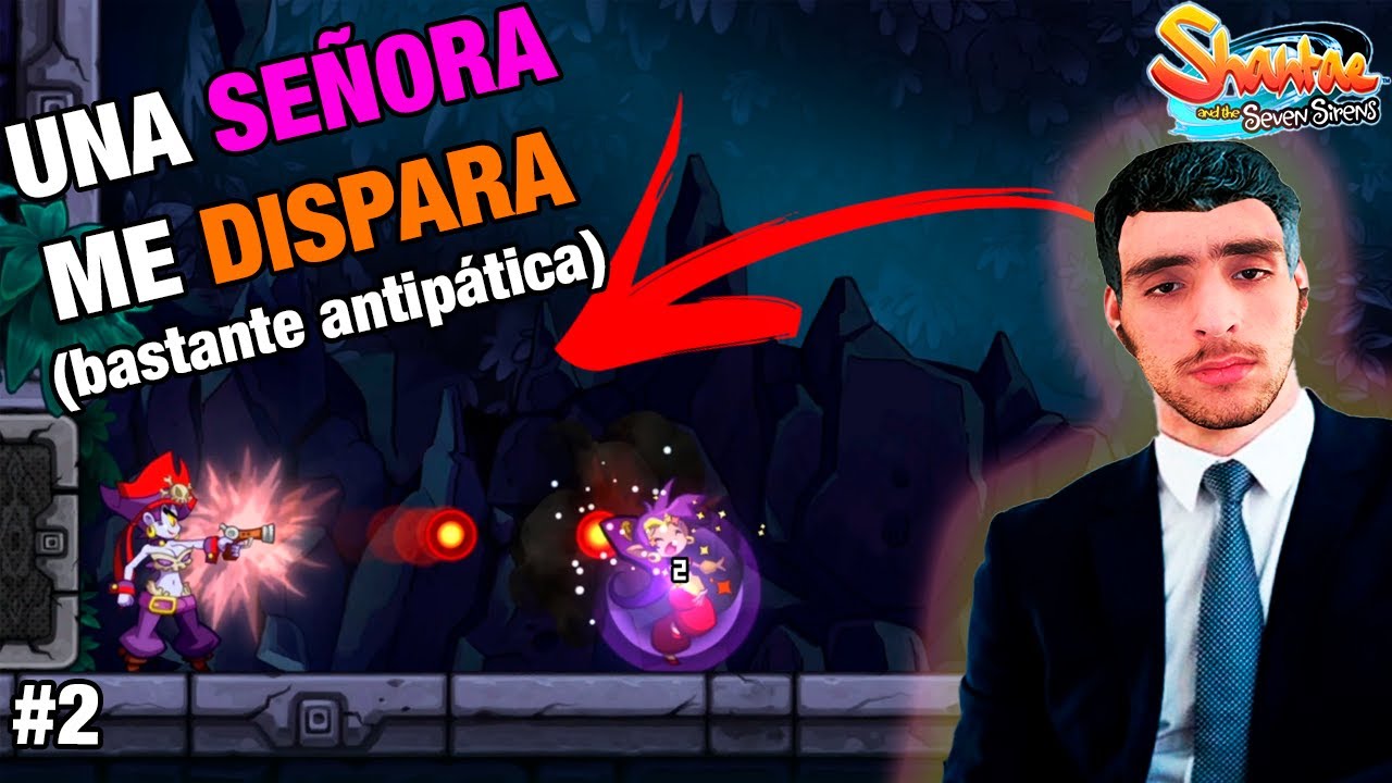 Peleo contra una pirata con abundantes atributos, igual es maja - Shantae and the Seven Sirens #2