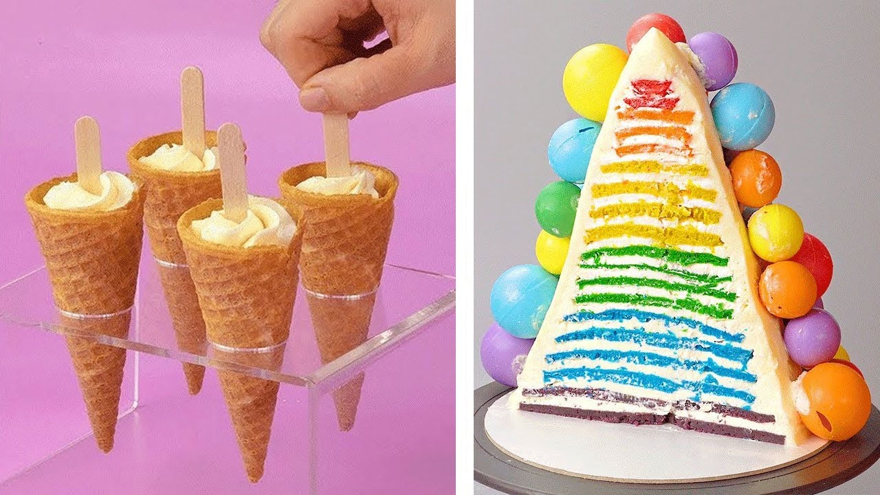 Perfect & Simple Cake Decorating Skill As Professional | Top Indulgent Colorful Cake Recipes