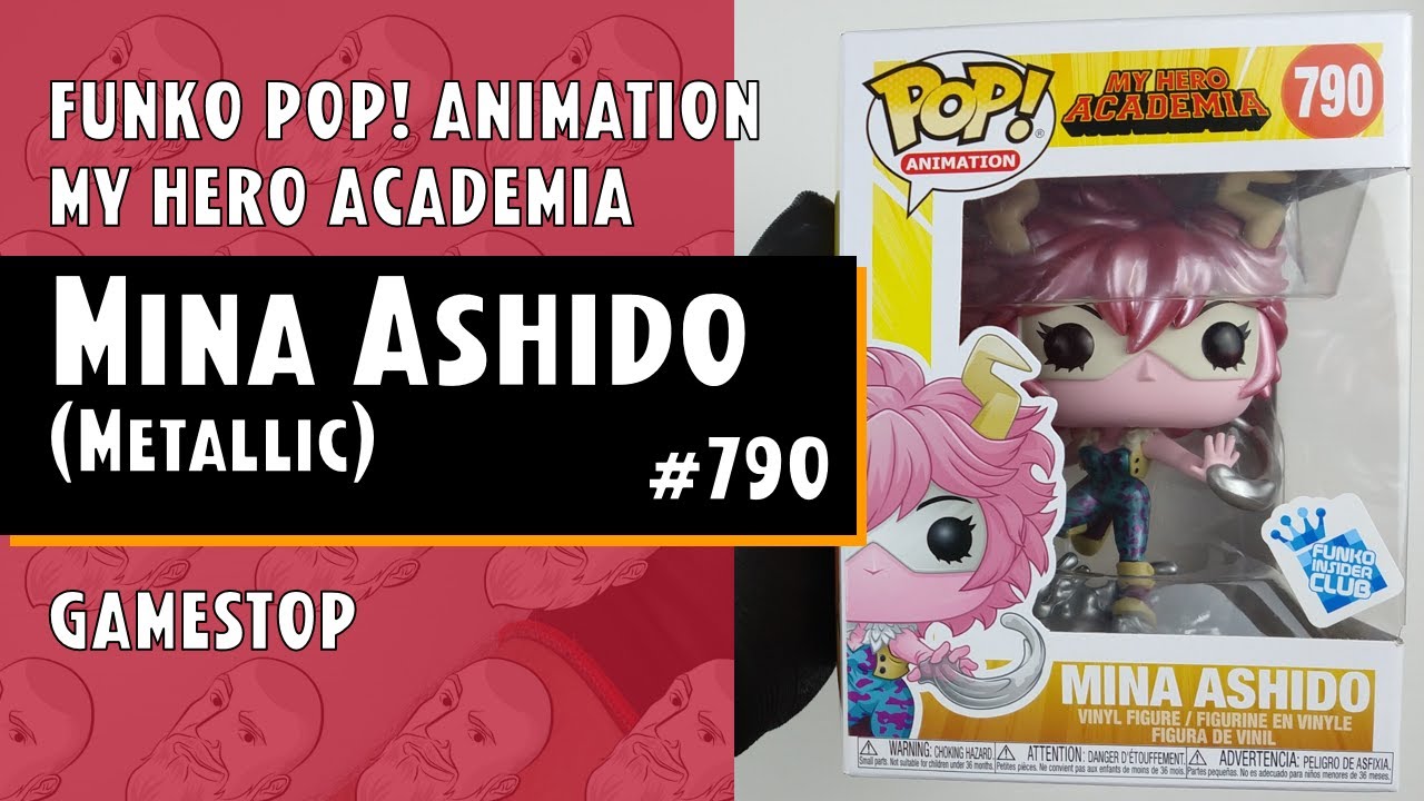 Funko Pop My Hero Academia - Mina Ashido (Metallic) - 790 - GameStop // Just One Pop Showcase