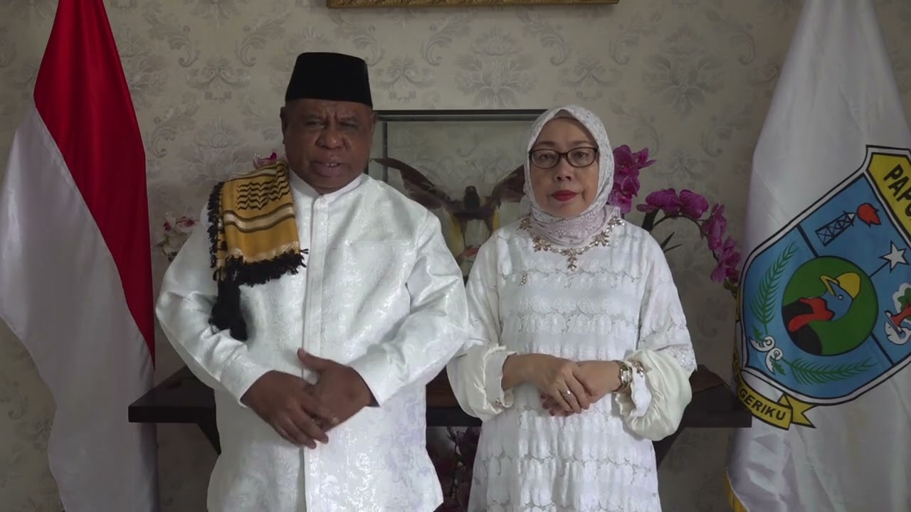 Ucapan Selamat Hari Raya Idul Fitri 1447 H / 2026 M oleh Sekretaris Daerah Provinsi Papua Barat