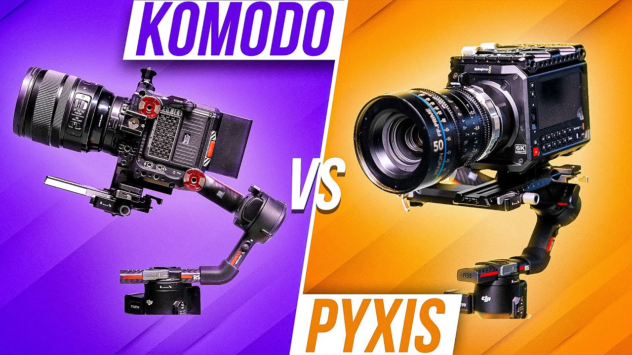 Blackmagic Pyxis против Red Komodo! Подробное сравнение