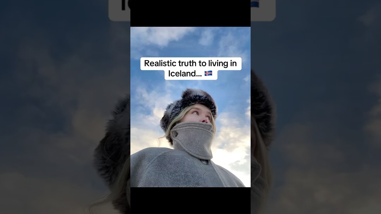Realistic truth to living in Iceland… 🇮🇸 
