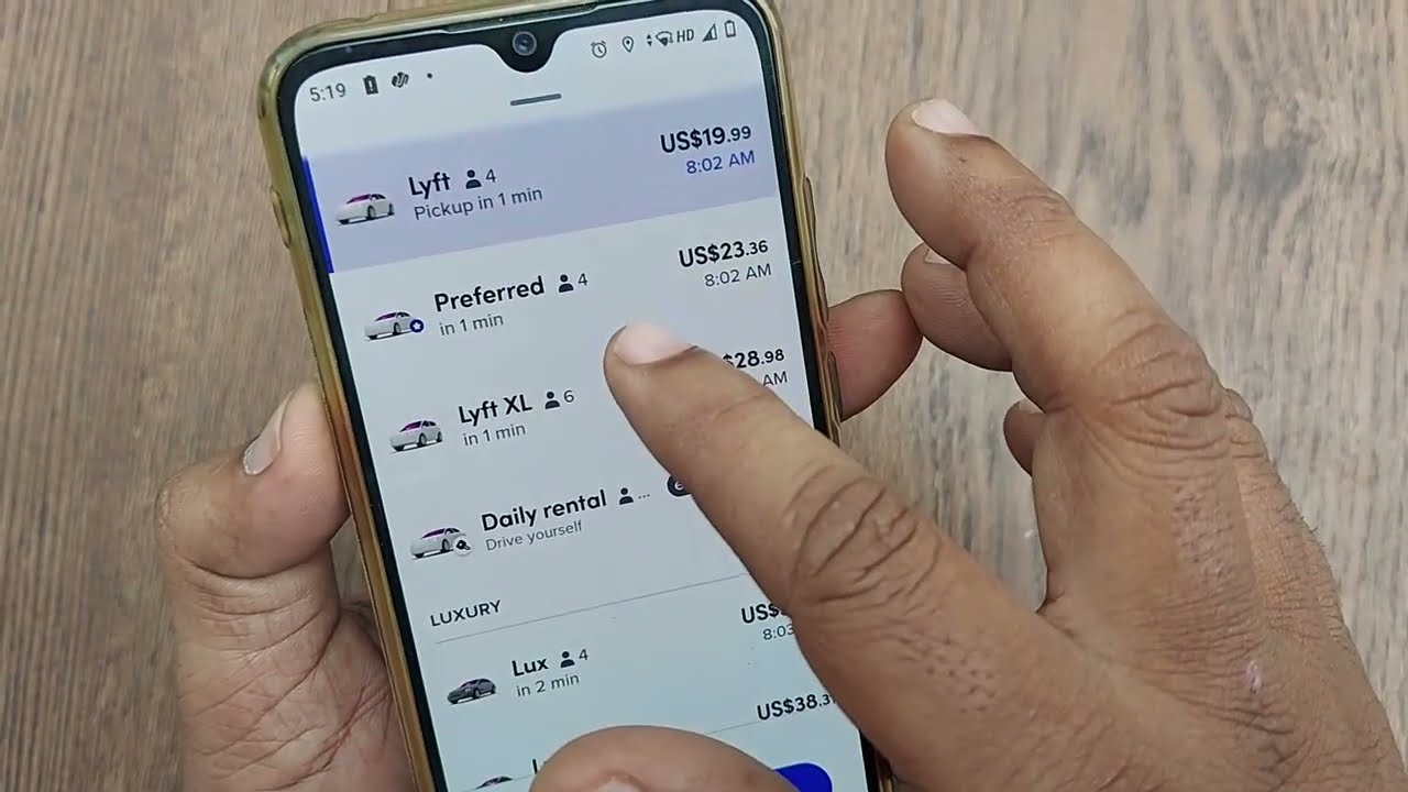 Booking a cab on Lyft app | 2023 | step by step process | #usa #canada #lyft #viral #viralvideo