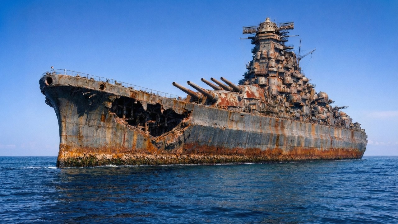 The Battleship Yamato Recovered After 71 Years — Restoring the Largest Battleship Ever Built