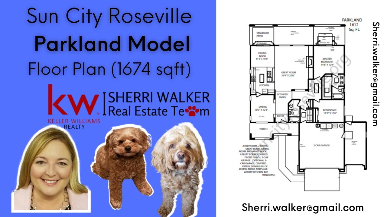 Sun City Roseville Floor Plan - Parkland
