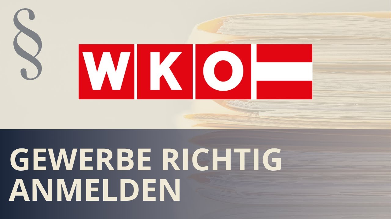 Gewerbe online anmelden in &Ouml;sterreich (Anleitung)