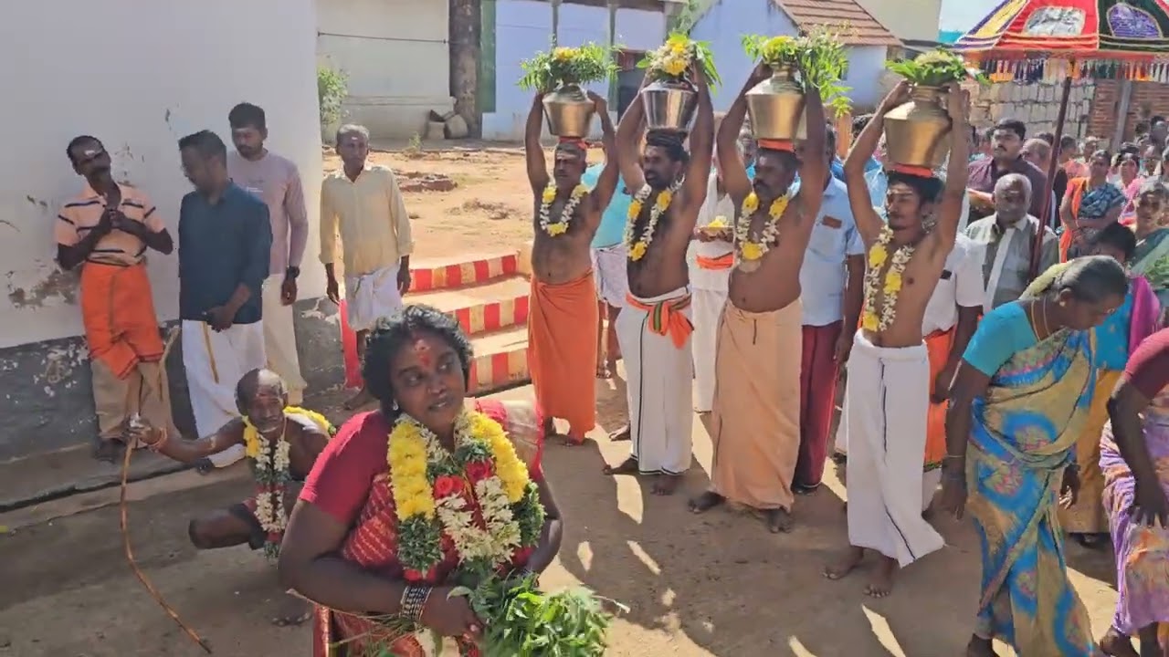 தீர்த்தக்குட ஊர்வலம்_ அம்மன் கோவில் கொடை விழா  2025
