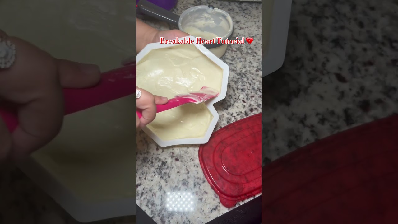 Chocolate Breakable Heart Tutorial
