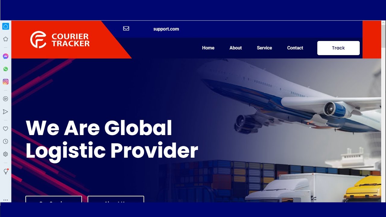 How to create courier tracking website PHP and HTML courier script