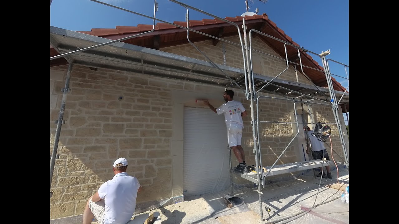ravalement de façade fausse pierre entreprise commedelapierre 88000 Epinal