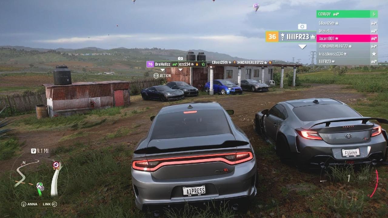Forza Horizon 5_Breaking in my Red eye with the crew