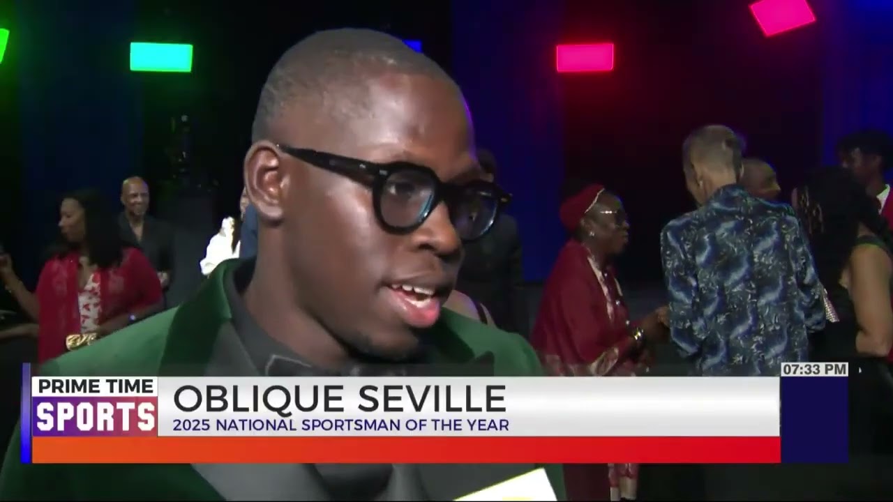 Oblique Seville & Tina Clayton Crowned Nt'l Sportsman & Sportswoman Of The Year | TVJ Sports