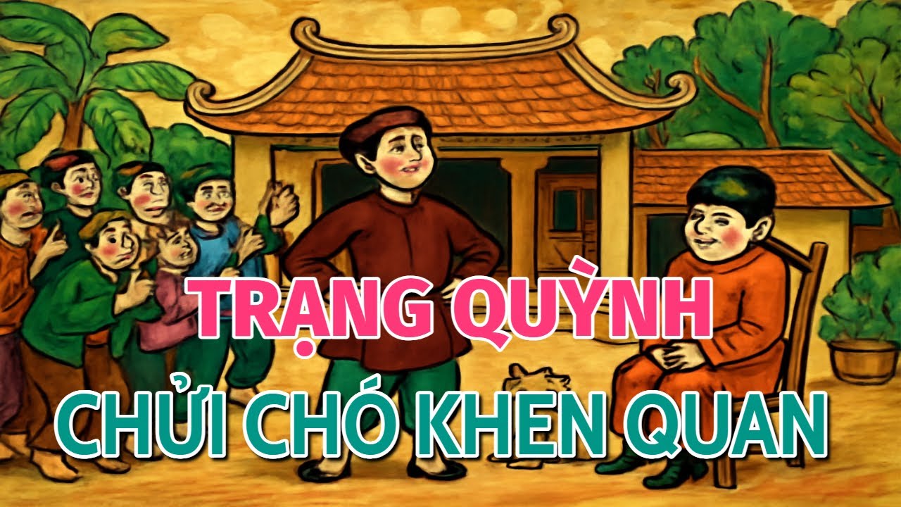 TRẠNG QUỲNH CHỬI CHÓ