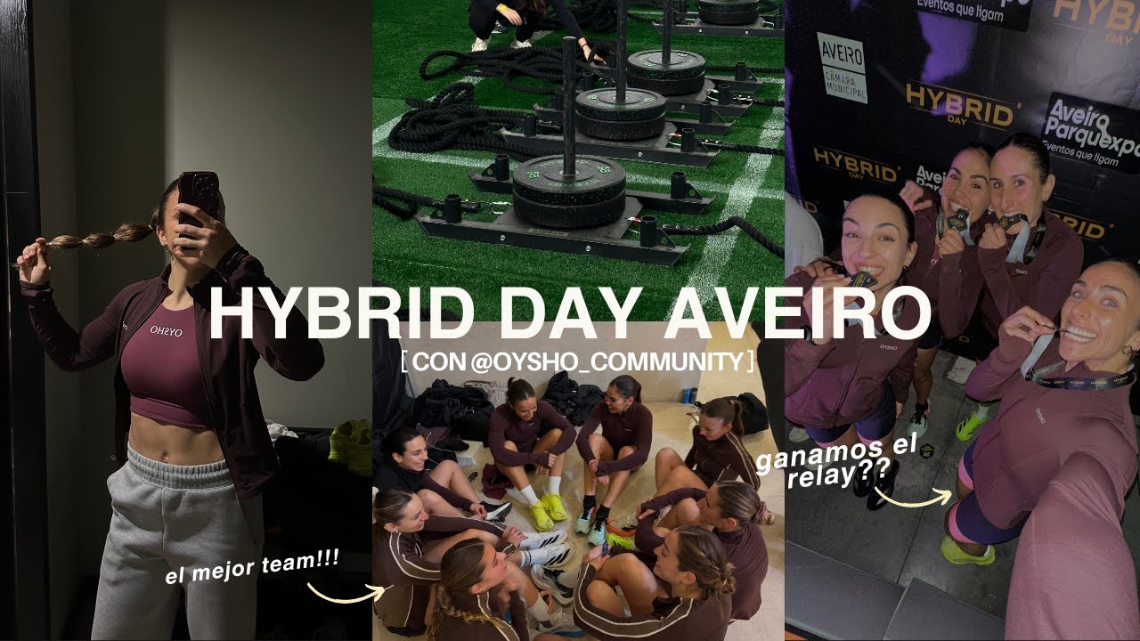primera vez en relays y podium?? hybrid day con Oysho!!