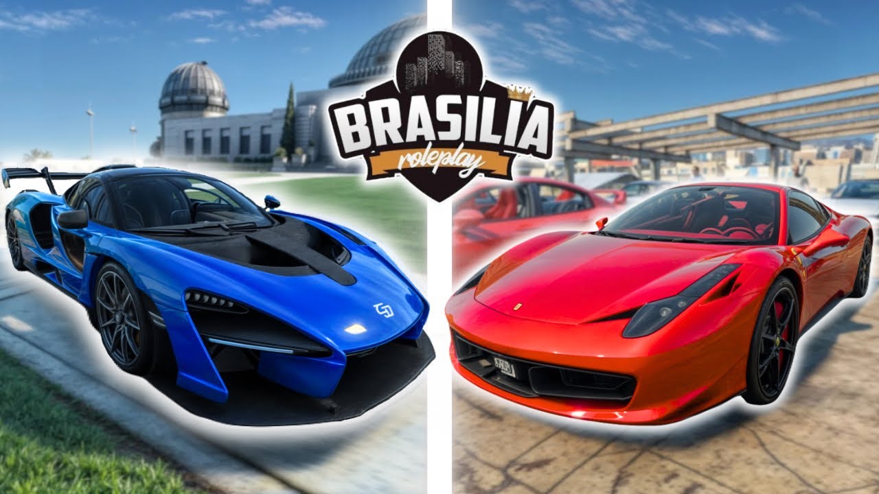 MCLAREN SENNA E FERRARI 458 SPYDER! 😱 TESTANDO TODOS OS CARROS NOVOS! BRP #58