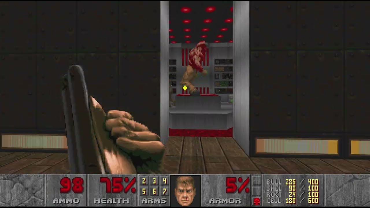 Doom + Doom 2 - TNT: Evilution - Level 20: Central Processing
