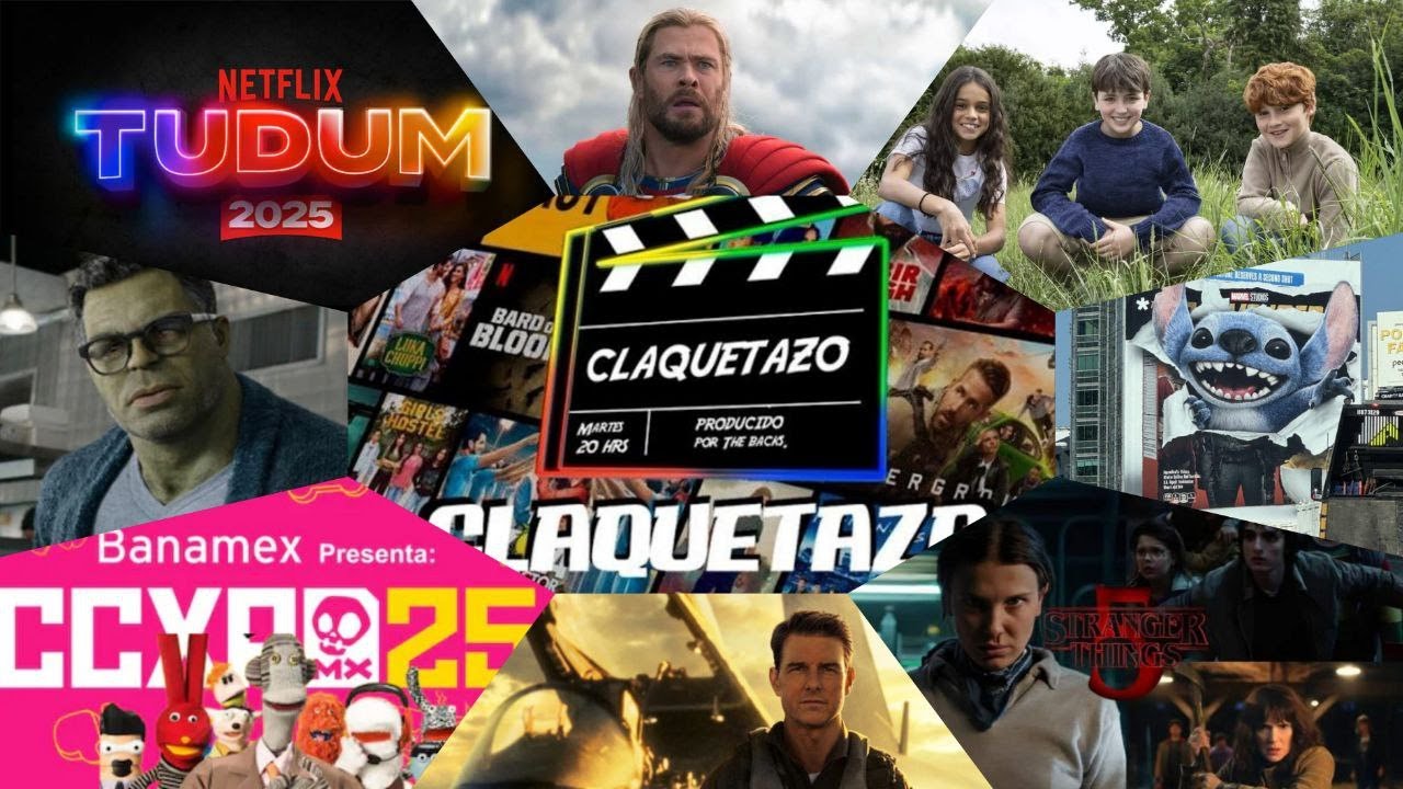 Netflix TUDUM, CCXP 2025, Stranger Things 5, Harry Potter elenco, ¿adiós Thor? y más en Claquetazo