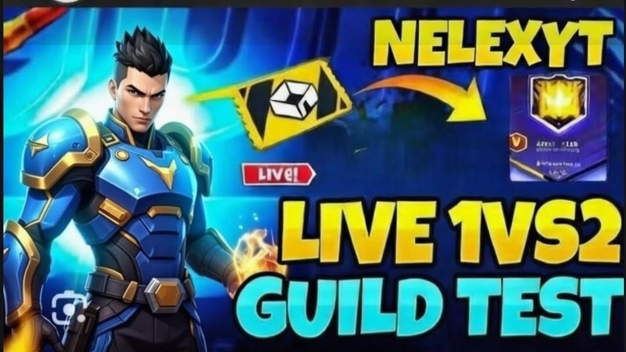 🔥 NELEXYT Guild Test Only Pro Players Legend Invited?👈#freefire #nelexxyt #livestreem