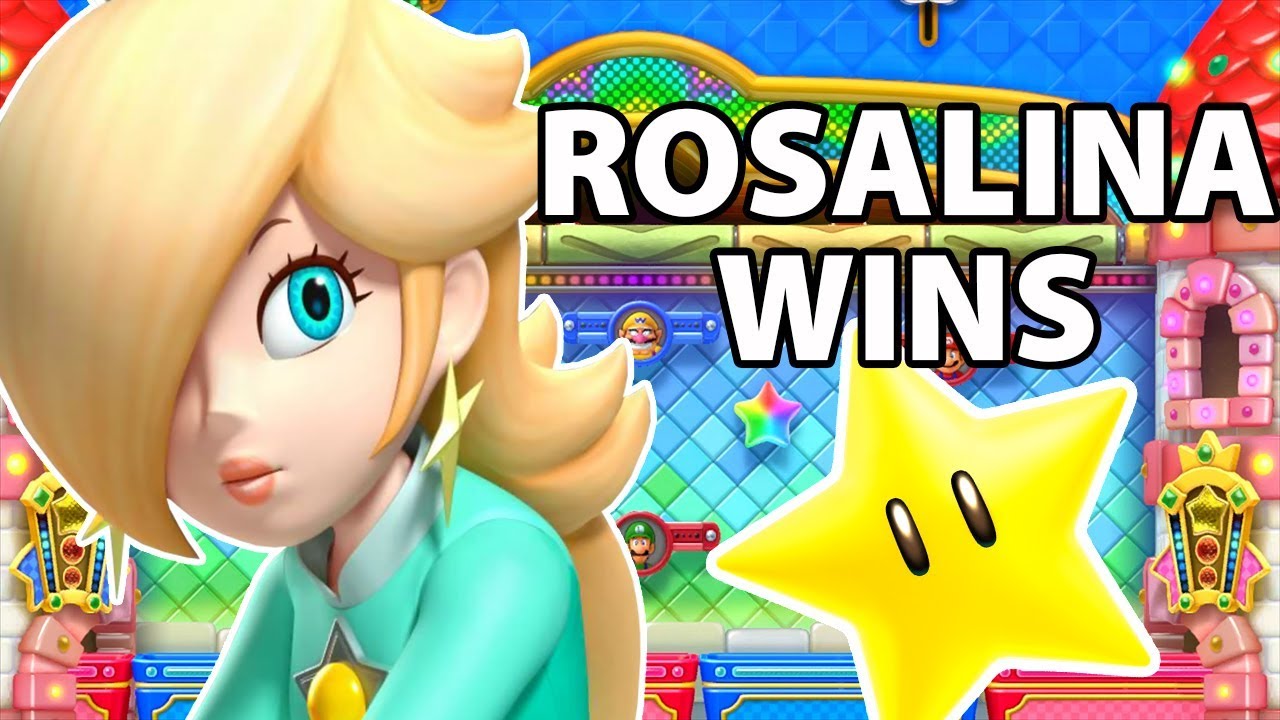 Mario Party 10 - Rosalina Wins by Doing Absolutely Nothing