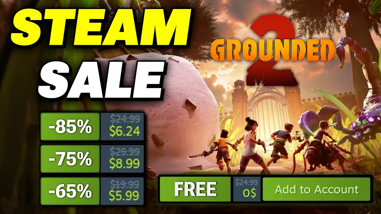 15 невероятных предложений Steam + бесплатная игра, в которую вы можете играть ПРЯМО СЕЙЧАС!