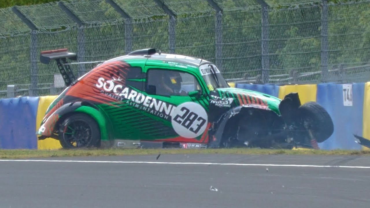 24H Le Mans 2024 - VW Fun Cup / Lamborghini Super Trofeo - CRASHES, SPINS & ACTION