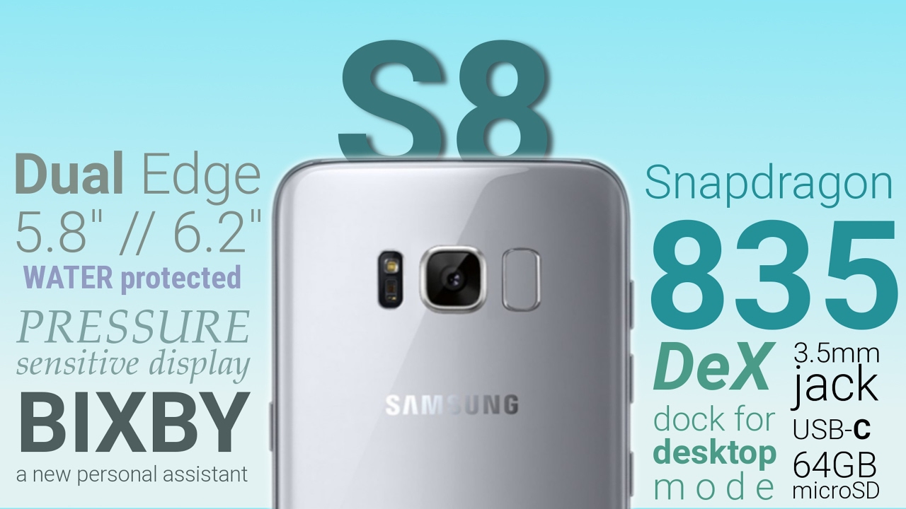 Samsung Galaxy S8 big leak confirms rumored major features